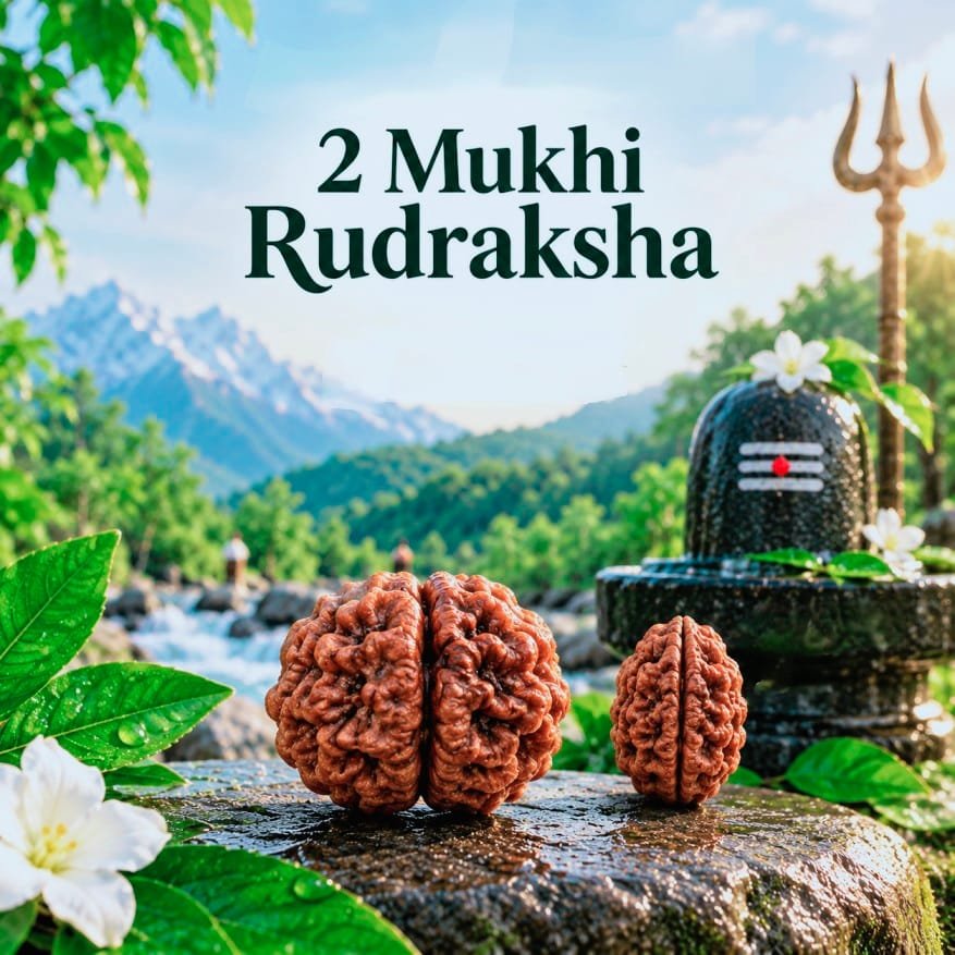 2 Mukhi Rudraksh